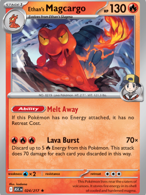 Ethan's Magcargo (ASC 024)