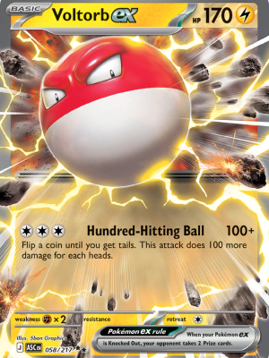 Voltorb ex (ASC 058)