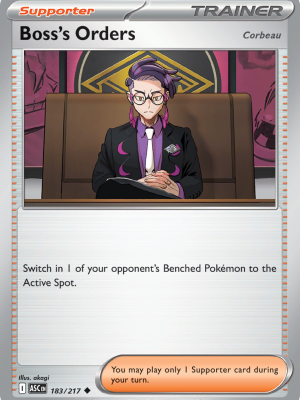 Boss's Orders - Corbeau (ASC 183)