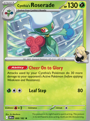 Cynthia's Roserade (DRI 008)