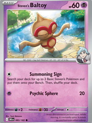 Steven's Baltoy (DRI 083)