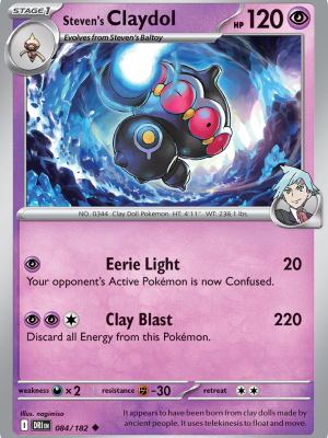 Steven's Claydol (DRI 084)