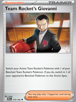 Team Rocket's Giovanni (DRI 174)