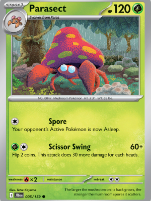 Parasect (JTG 005)