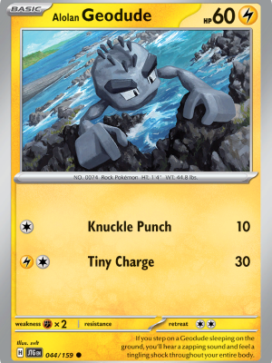 Alolan Geodude (JTG 044)