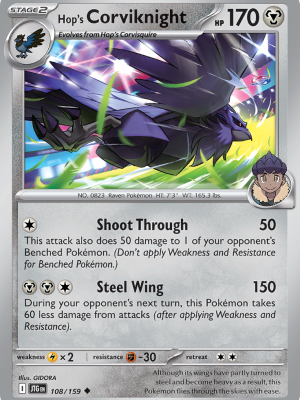 Hop's Corviknight (JTG 108)