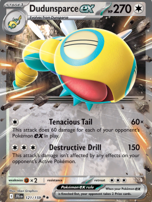 Dudunsparce ex (JTG 121)