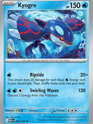 Kyogre (MEG 034)