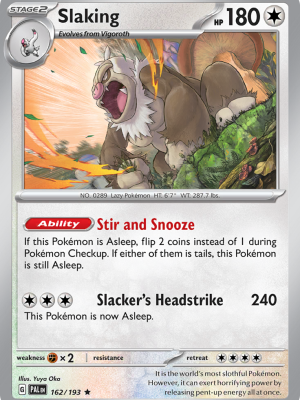 Slaking (PAL 162)