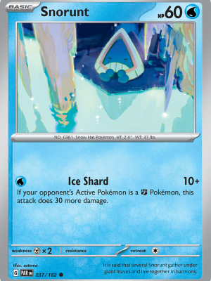 Snorunt (PAR 037)