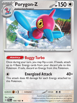 Porygon-Z (PAR 144)