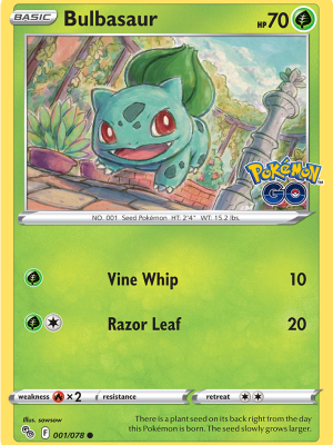 Bulbasaur (PGO 001)