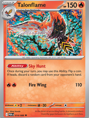 Talonflame (POR 014)