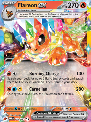 Flareon ex (PRE 014)