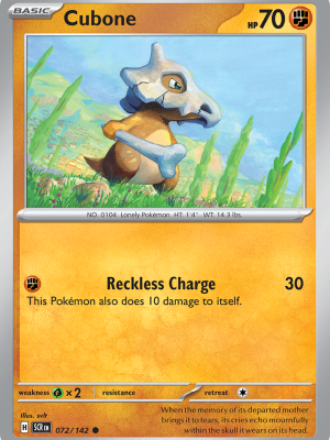 Cubone (SCR 072)