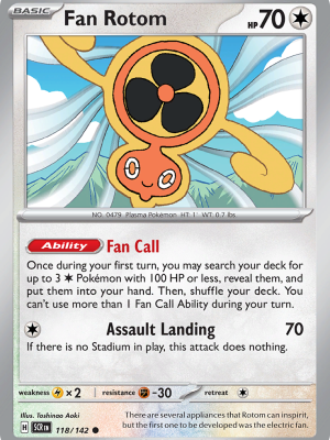 Fan Rotom (SCR 118)