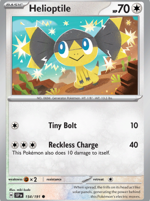 Helioptile (SSP 154)